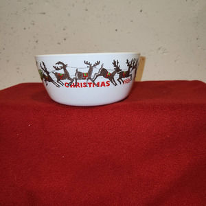 VINTAGE RARE CORNING WARE EMPLOYEE P-82-B CHRISTMAS 1986